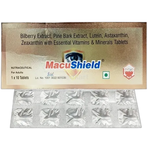 macushield tablet 10's